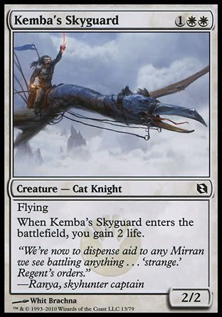 Kemba's Skyguard (Elspeth vs. Tezzeret) Trading Card