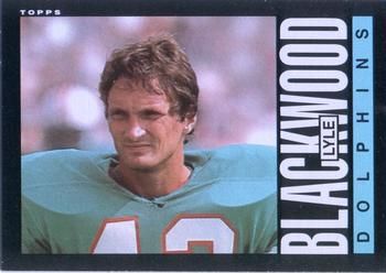 Lyle Blackwood 1985 Topps #304 Sports Card