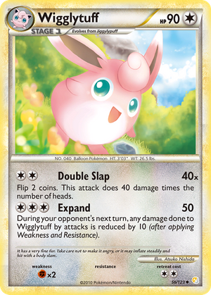 Wigglytuff (56/123) - HeartGold & SoulSilver