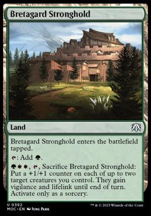 Bretagard Stronghold (March of the Machine Commander Decks)