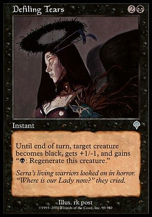 Defiling Tears (Invasion) Trading Card