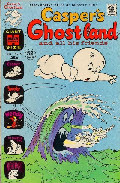 Casper's Ghostland #74 Comic