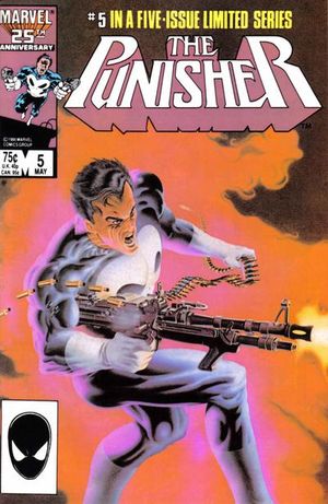 Punisher #1-5 Limited Series outlet (1985) Complete Set Very Good condition. GenX comic