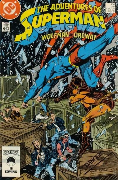 Adventures of Superman #434 Comic
