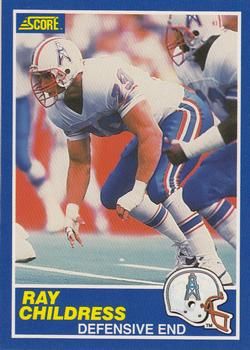 Ray Childress 1989 Score #79 Sports Card