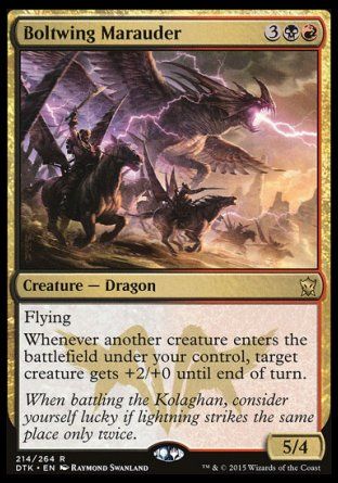 Boltwing Marauder (Dragons of Tarkir) Trading Card