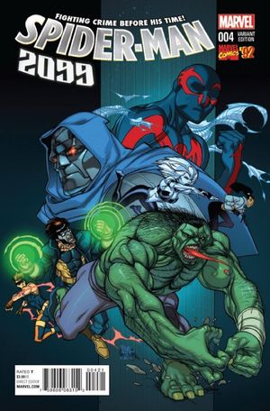 Spider-man 2099 #4 (Ferry Marvel 92 Variant)