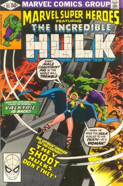 Marvel Super-Heroes #93 Comic