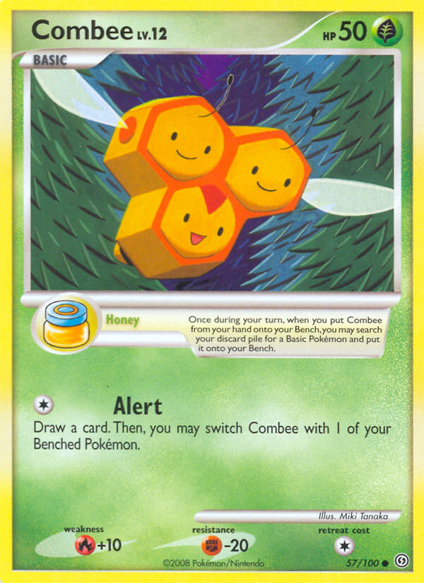 Combee (57/100) - Stormfront Pokémon Card