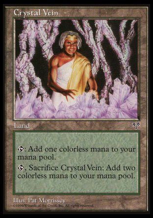 Crystal Vein (Mirage) Trading Card