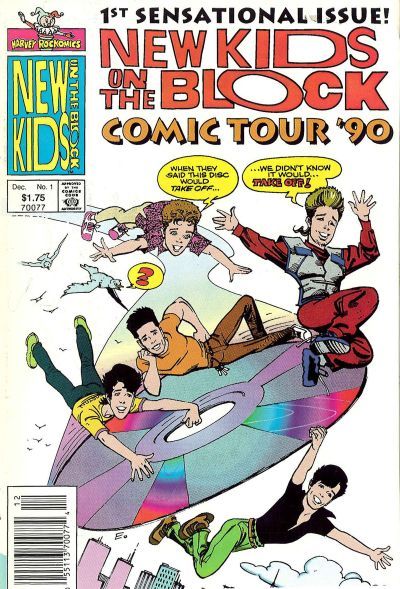 New Kids on the Block Comics Tour '90/91 Comic