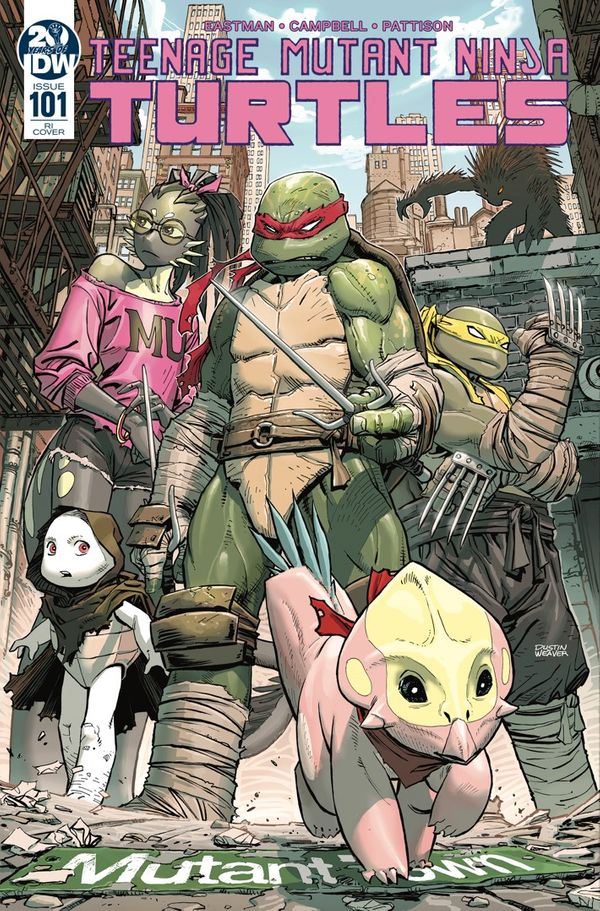Tmnt Ongoing #101 (10 Copy Cover Weaver)