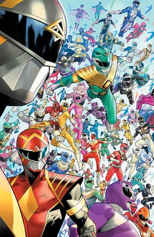 Mighty Morphin #1 (10 Copy Mora Cover)