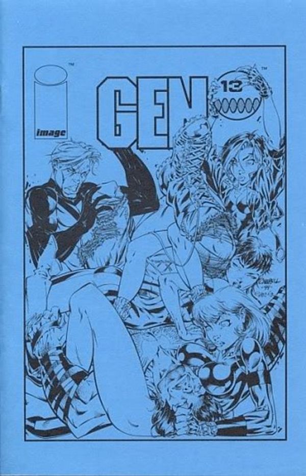 Gen 13 #0 (blue sketch)