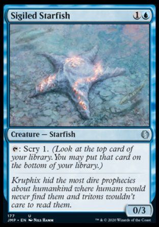 Sigiled Starfish (Jumpstart) Trading Card