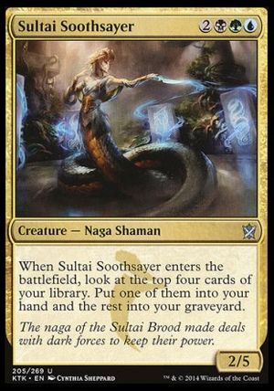 Sultai Soothsayer (Khans of Tarkir)