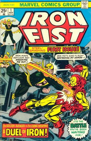 Iron Fist #1 (1975) cgc 7.0 signed Marv cheapest Wolfman