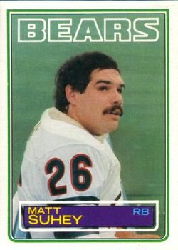 Matt Suhey 1983 Topps #39 Sports Card