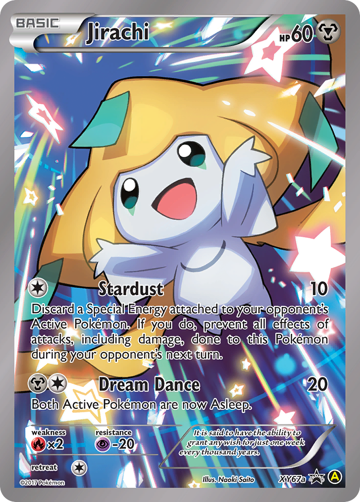 Jirachi (XY67a) - XY Black Star Promos Pokémon Card