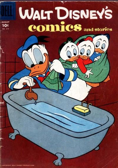 Walt Disney's Comics and Stories #215 Comic