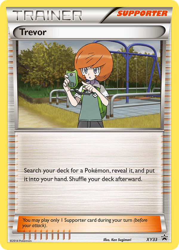 Trevor (XY33) - XY Black Star Promos