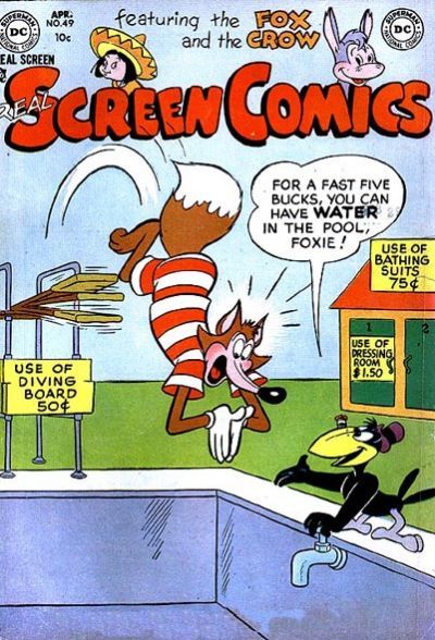 Real Screen Comics #49 Comic