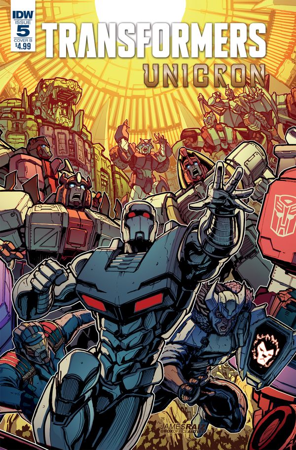Transformers Unicron #5 (Cover B Raiz)
