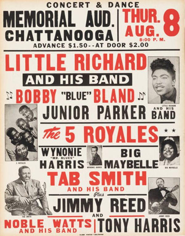 Little Richard Memorial Auditorium 1957
