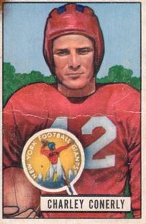 Charley Conerly 1951 Bowman #56