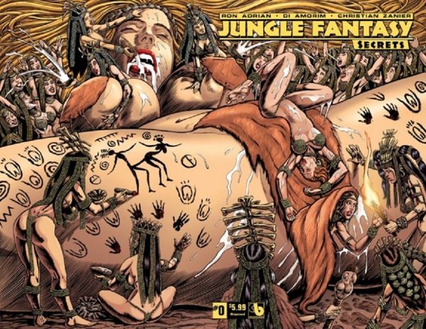 Jungle Fantasy: Secrets #0 (Wraparound Cover)