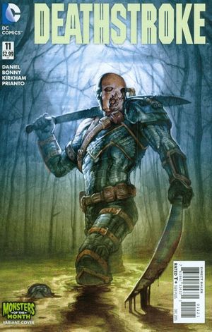 Deathstroke #11 (Monsters Variant Cover)
