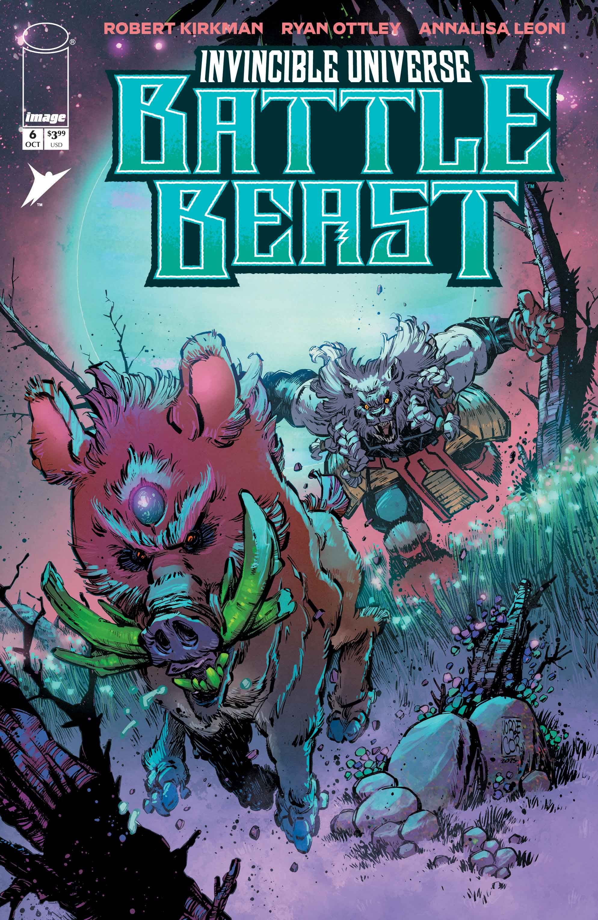 Invincible Universe: Battle Beast #6 (Cvr E Inc 1:50 Jorge Corona & Mike Spicer Variant) Comic
