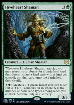 Hiveheart Shaman (Innistrad: Crimson Vow) Trading Card