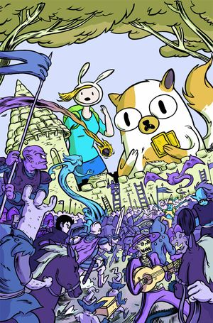 Adventure Time Fionna &amp; Cake Card Wars #1 (Subscription Yates Variant)