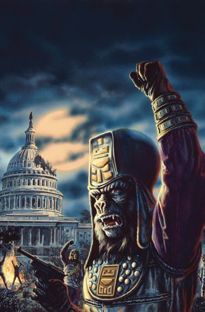 Planet Of The Apes Ursus #1 (25 Copy Unpublished Virgin Cover)