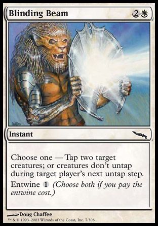 Blinding Beam (Mirrodin) Trading Card