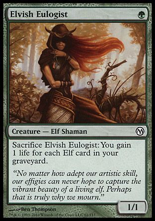 Elvish Eulogist (Duels of the Planeswalkers) Trading Card