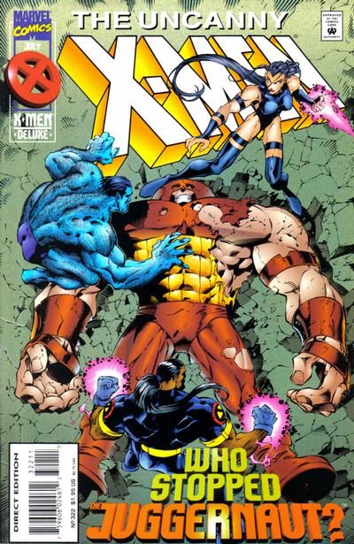 Uncanny X-Men #322 Comic