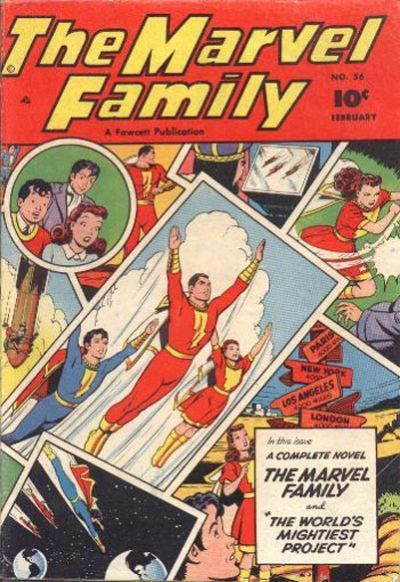 The Marvel Family #56 Comic