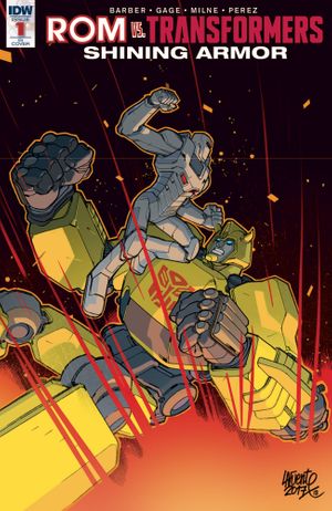 Rom vs Transformers: Shining Armor #1 (10 Copy Cover)