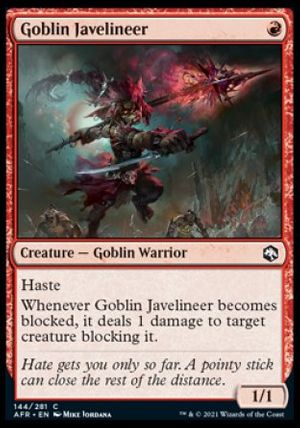 Goblin Javelineer (Dungeons & Dragons: Adventures in the Forgotten Realms)