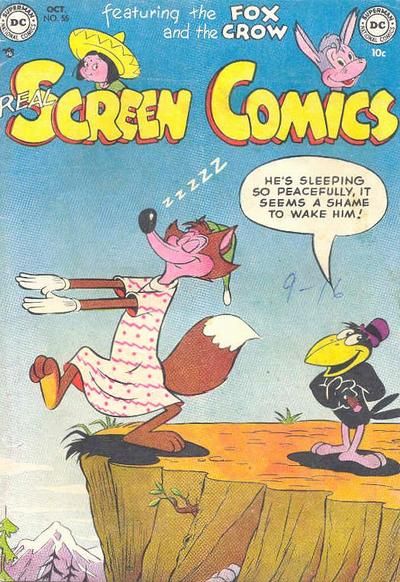 Real Screen Comics #55 Comic