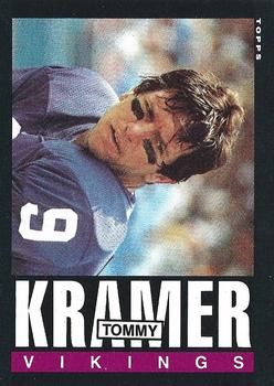 Tommy Kramer 1985 Topps #94 Sports Card