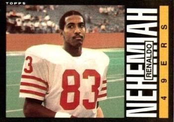 Renaldo Nehemiah 1985 Topps #158 Sports Card