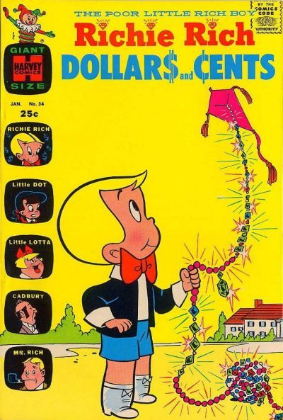Richie Rich Dollars and Cents #34 Comic