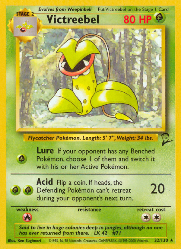 Victreebel (32/130) - Base Set 2 Pokémon Card