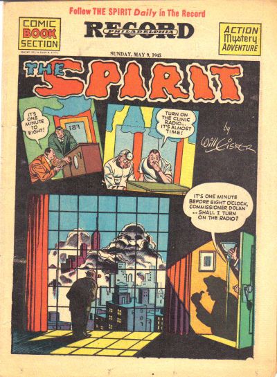 Spirit Section #5/9/1943 Comic