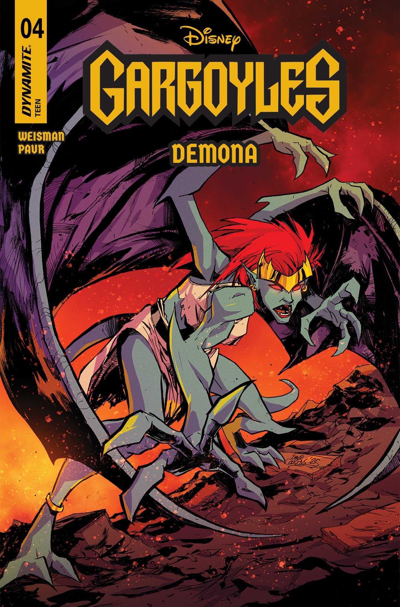 Gargoyles Demona #4 (Cvr D David Cousens Variant) Comic