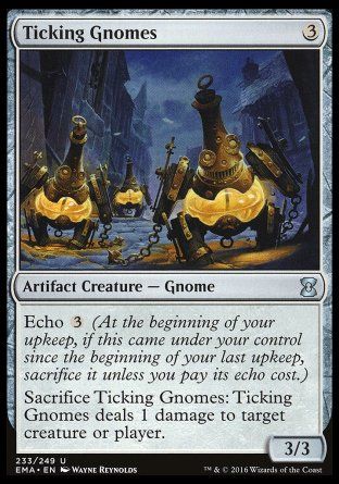 Ticking Gnomes (Eternal Masters) Trading Card