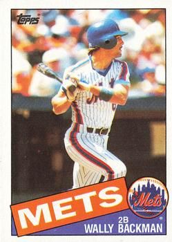 1987 Topps #48 Wally Backman Value - Baseball